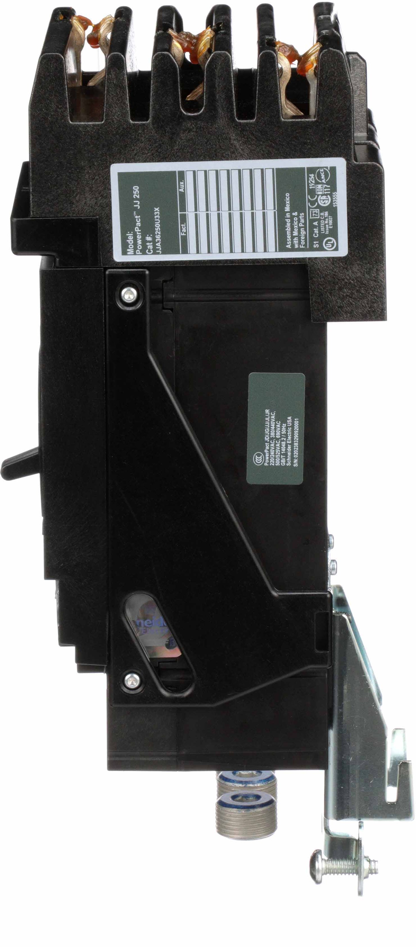 Square D JJA36250U33X Circuit Breaker | 600V 250A 3P 65kA@480V I-Line Plug-In Powerpact