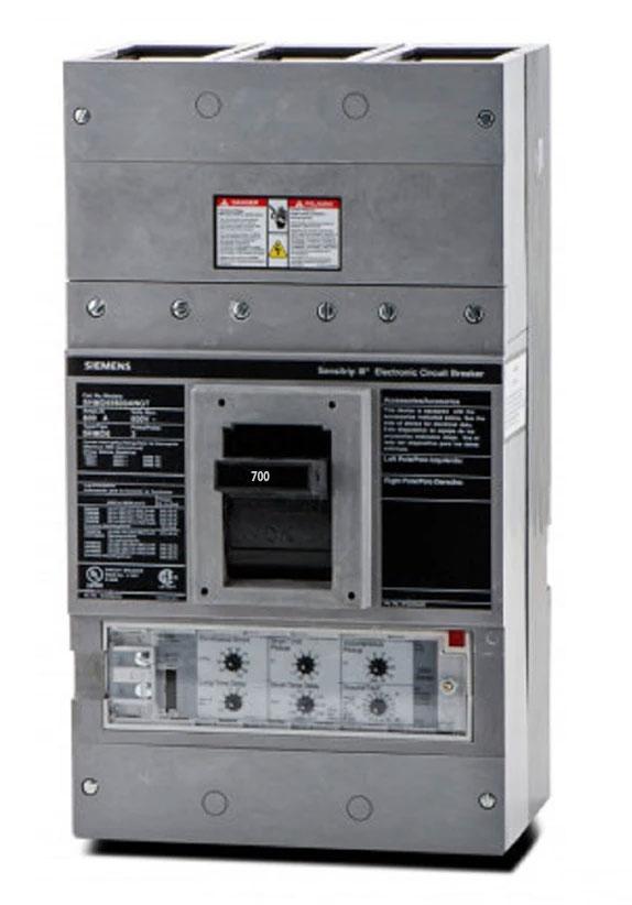 Siemens SHMD69700AG Molded Case Circuit Breaker | 600V 700A 3P 65kA@480V Bolt-On Sentron Series