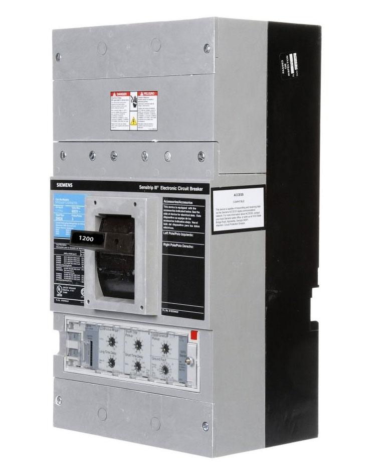 Siemens SND69120ANTH Circuit Breaker | 600V 1200A 3P 35kA@480V Bolt-On Sentron Series