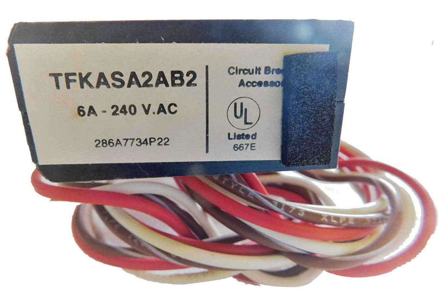 General Electric TFKASA2AB2 Circuit Breaker Auxiliary 2A/2B F225 Series