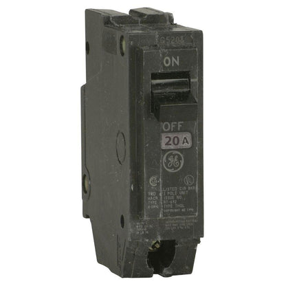 General Electric THQL1120 Circuit Breaker | 120V 20A 1P 10kA@120V Plug-In Q-Line