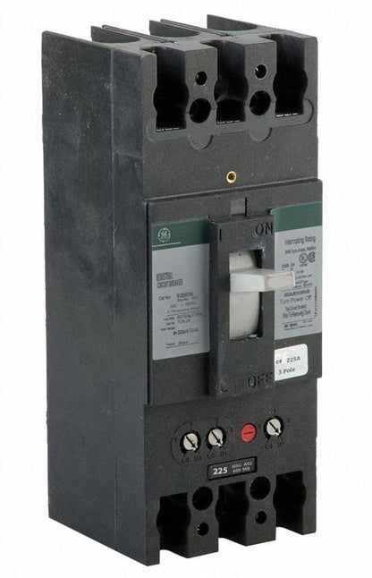 General Electric TJJ436225WL Circuit Breaker | 600V 225A 3P 30kA@480V Feed-Thru J600 Line