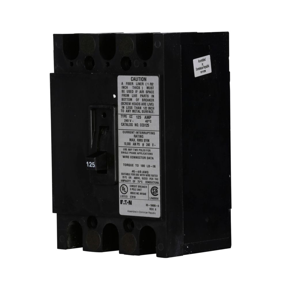 Eaton CC-3200 Circuit Breaker | Molded Case