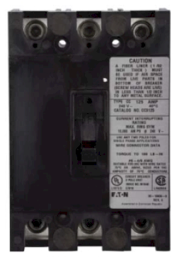 CC3100 - Cutler Hammer Feed-Thru 100 Amp 3 Pole Circuit Breaker - Essential Electric Supply
