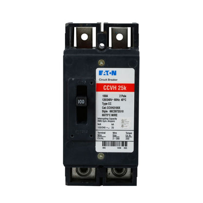 Cutler Hammer CCVH2200X Circuit Breaker | 240V 200A 2P 25kA@240V Bolt-On