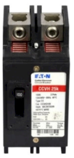 CCVH2100 - Cutler Hammer Feed-Thru 100 Amp 2 Pole Circuit Breaker - Essential Electric Supply