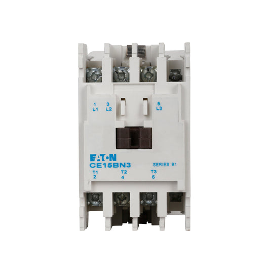 CE15CNS3JB Cutler Hammer Freedom Series Contactor 3 pole 3 phase 600V 12A 208V coil - Essential Electric Supply