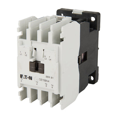 Cutler Hammer CE15BN4AB Contactor 4 pole 3 phase 600V 10A 110V coil