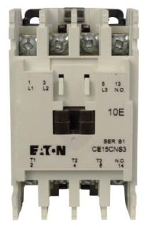 Cutler Hammer CE15CNS3TB Contactor 3 pole 3 phase 600V 12A 24V coil