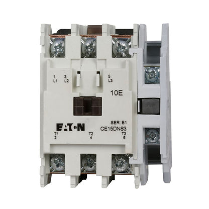 Cutler Hammer CE15DNS3AB Contactor 3P 3PH 600V 18A 110V Coil Freedom Series