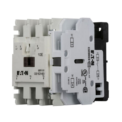 Cutler Hammer CE15DNS3AB Contactor 3P 3PH 600V 18A 110V Coil Freedom Series
