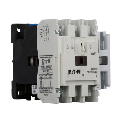 CE15DNS3AB Cutler Hammer Freedom Series Contactor 600V 18A 120V Coil - Essential Electric Supply