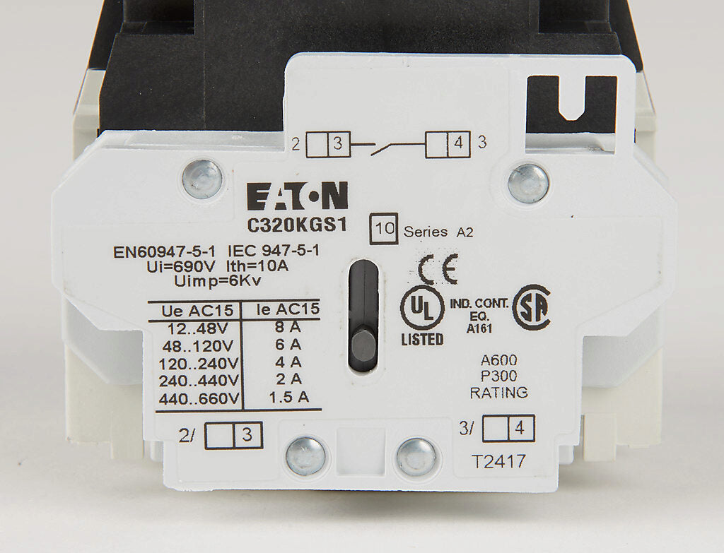 Cutler Hammer CE15DNS3BB Contactor | 3P 3Ph 600V 18A 220V Coil Freedom Series