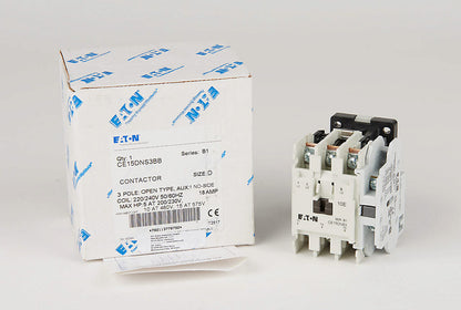 Cutler Hammer CE15DNS3BB Contactor | 3P 3Ph 600V 18A 220V Coil Freedom Series