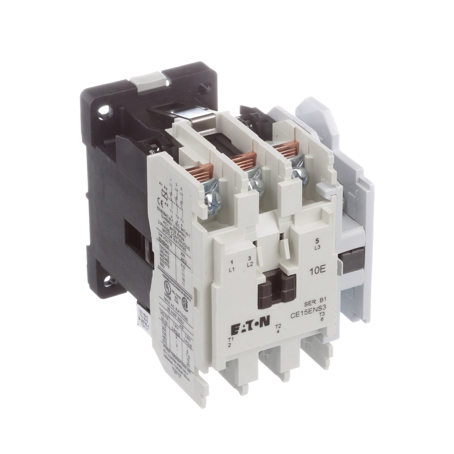 Cutler Hammer CE15ENS3AB Contactor | 3P 3Ph 600V 25A 110V Coil Freedom Series