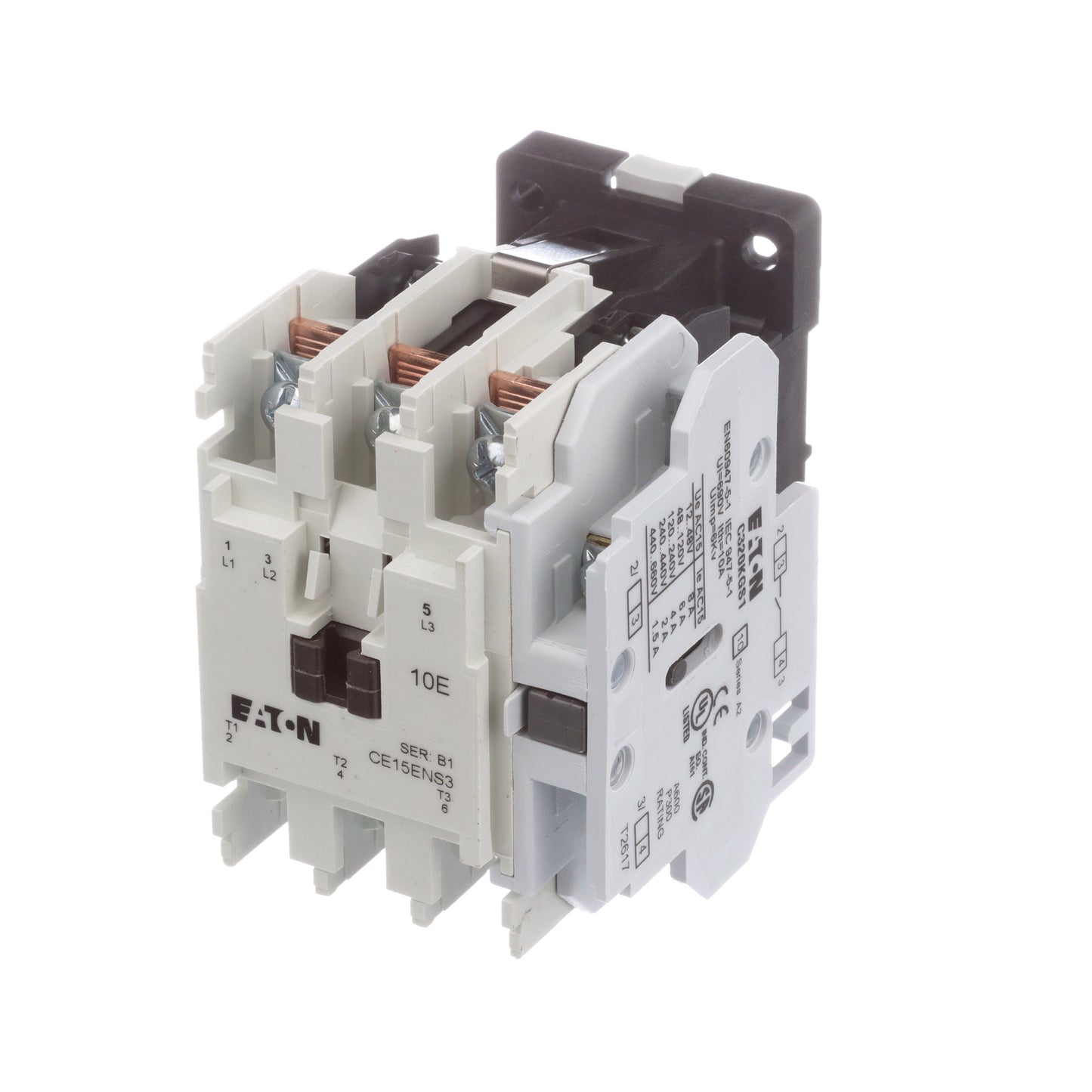 Cutler Hammer CE15ENS3AB Contactor | 3P 3Ph 600V 25A 110V Coil Freedom Series