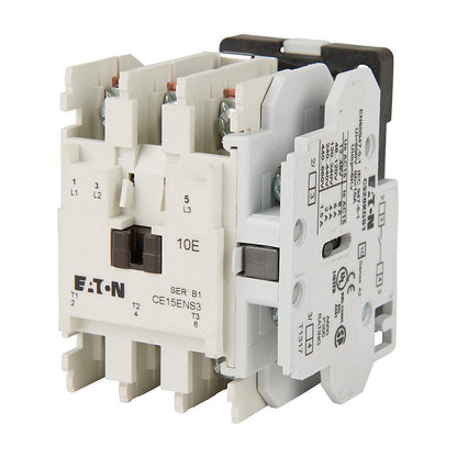 Cutler Hammer CE15ENS3BB Contactor 3 pole 3 phase 600V 25A 220V coil