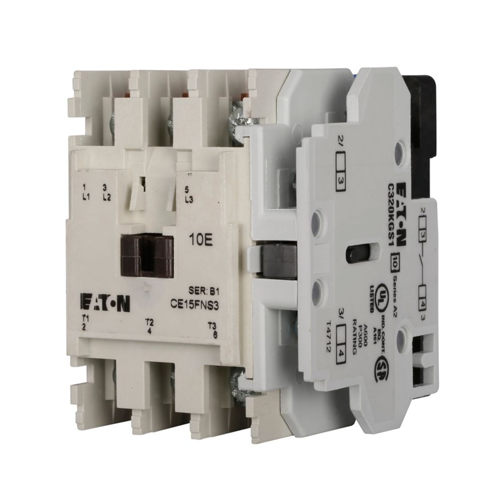 Cutler Hammer CE15FNS3AB Contactor | 3P 3PH 600V 32A 110V Coil Freedom Series