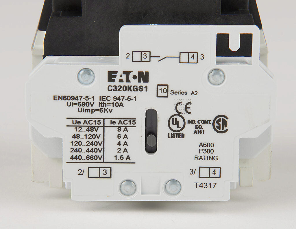 Cutler Hammer CE15FNS3BB Contactor | 3P 3Ph 600V 32A 220V Coil Non-Reversing