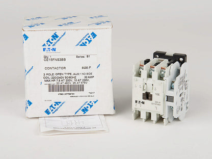 Cutler Hammer CE15FNS3BB Contactor | 3P 3Ph 600V 32A 220V Coil Non-Reversing