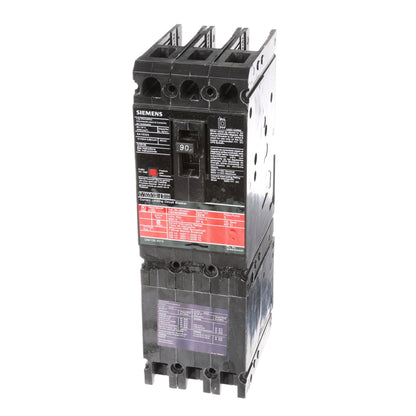 Siemens CED63B090 Circuit Breaker | 600V 90A 3P Bolt-On 200kA@480V Sentron Series