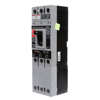 Siemens CFD63B200 Molded Case Circuit Breaker | 600V 200A 3P 200kA@480V Bolt-On Sentron Series