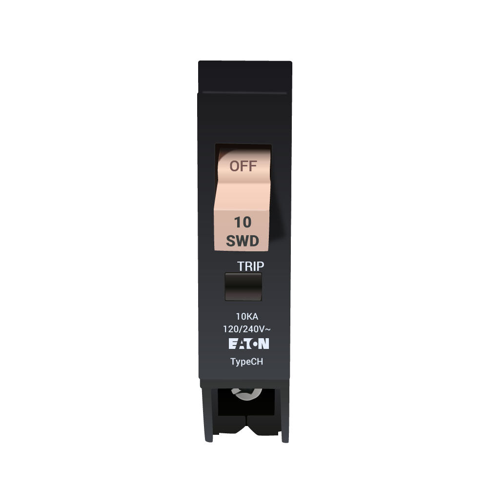 Cutler Hammer CH110 Circuit Breaker | 120V 10A 1P 10kA@120V Plug-In CH Series