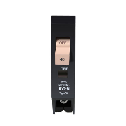 Westinghouse CHF140 Circuit Breaker | 240V 40A 1P 10kA@120V Plug-In CH Series