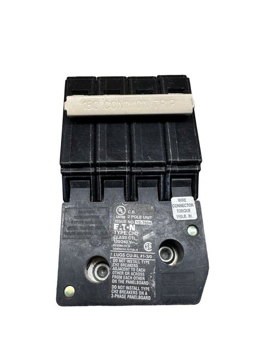 CH2150 - Cutler Hammer Plug-In 150 Amp 2 Pole Circuit Breaker - Essential Electric Supply