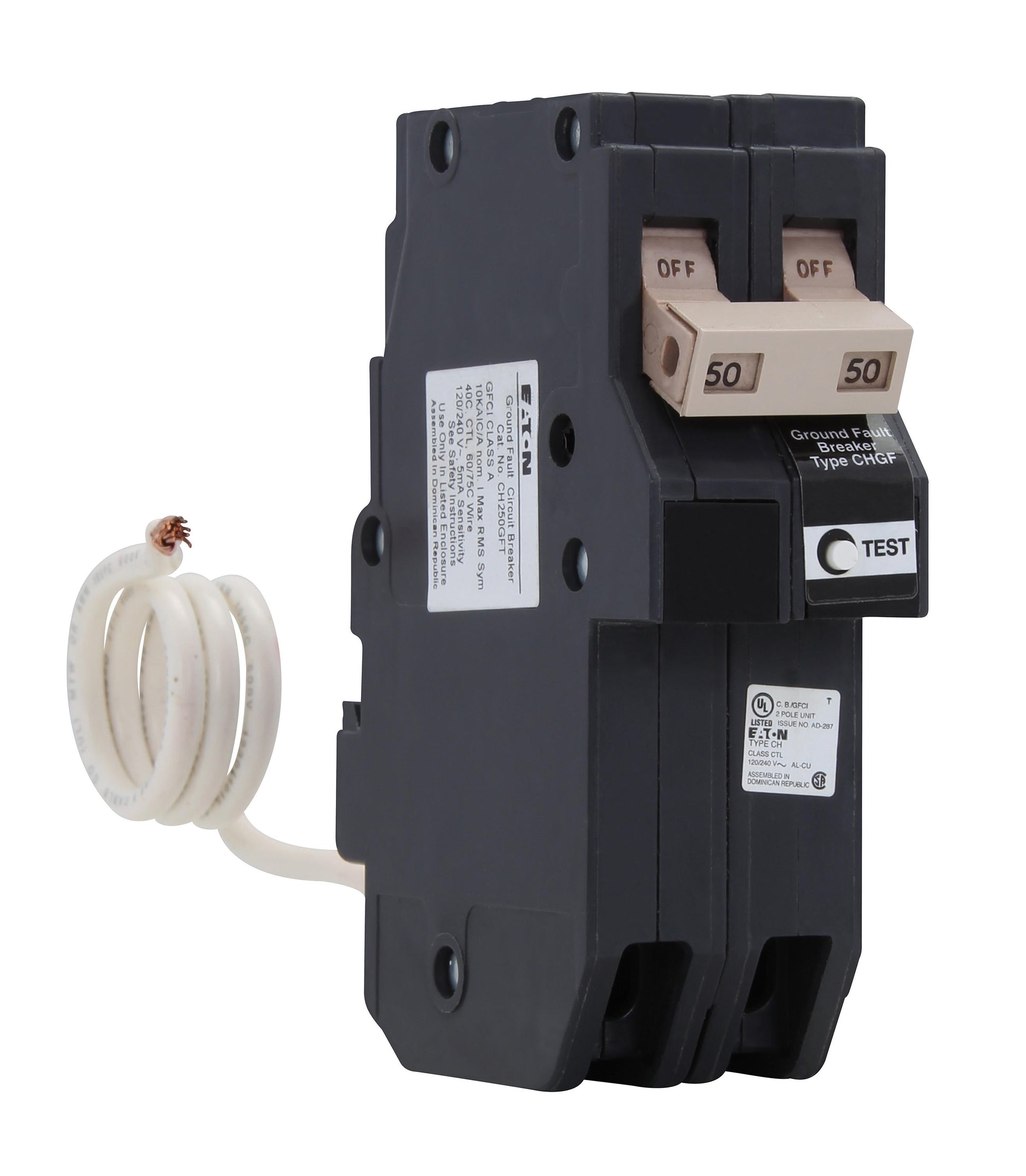 CH235GFT Cutler Hammer Plug-In 35A 2 Pole 240V Circuit Breaker - Essential Electric Supply