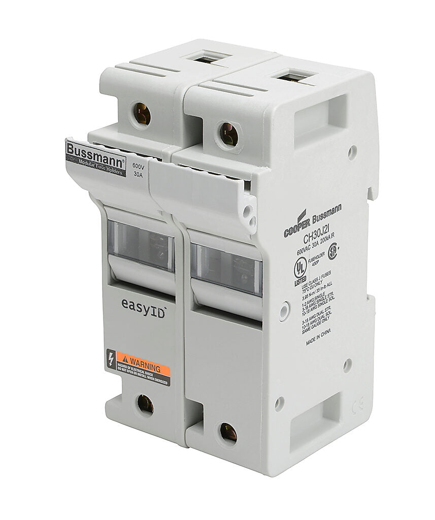 Bussmann CH30J2I Fuse Block 600V 30A CH Series