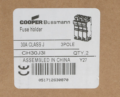 Bussmann CH30J3I Fuse Block 30A CH Series