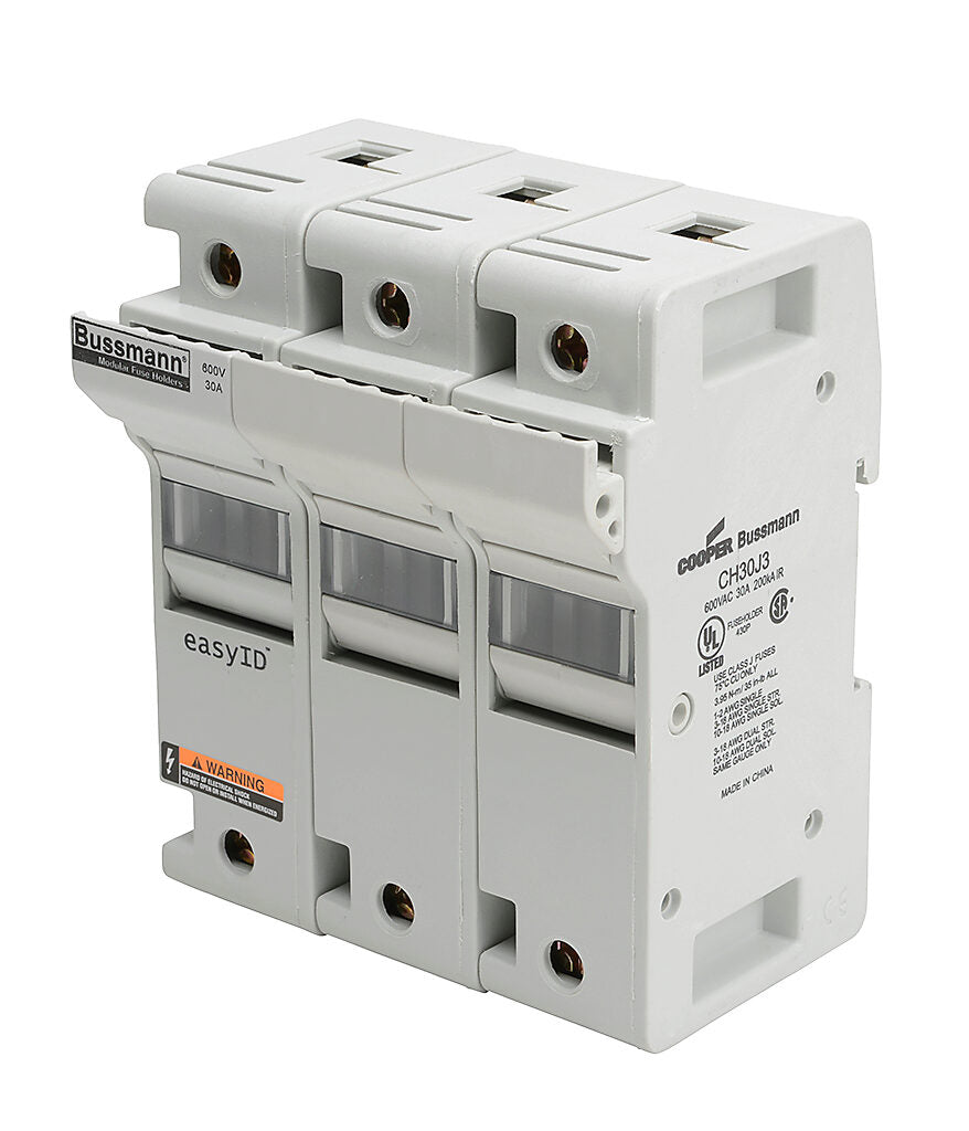 Bussmann CH30J3 Fuse Block | 600V 30A CH Series