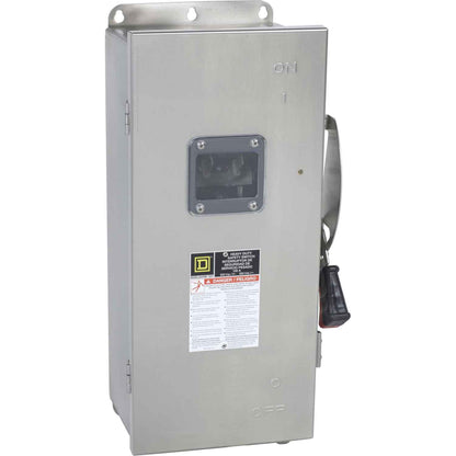 Square D H363DS Disconnect | 600V 100A Fusible Switch Series F