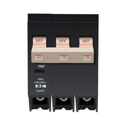 Cutler Hammer CH370 Circuit Breaker | 240V 70A 3 Pole 10kA@240V CH Series