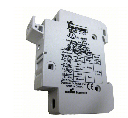 Eaton CHCC2DI Fuse Block | 600V 30A