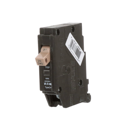 Westinghouse CHF120 Circuit Breaker | 240V 20A 1P 10kA@120V Plug-In CH Series