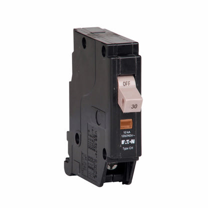 Cutler Hammer CHF130ST Circuit Breaker | 240V 30A 1P 10kA@120V Plug-In CH Series