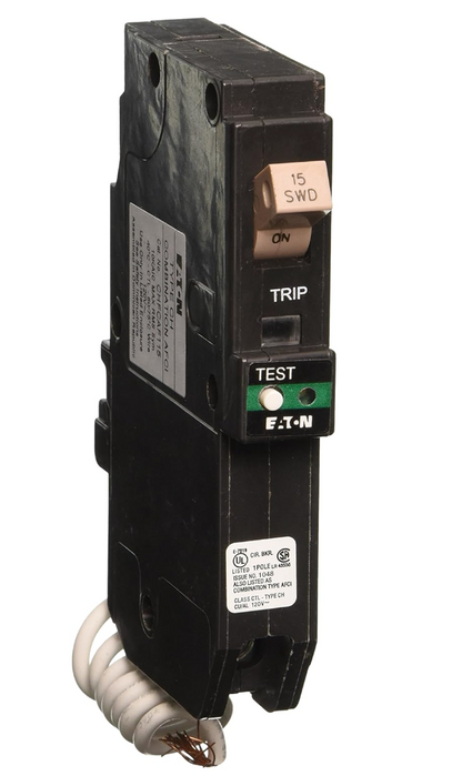 CHFN115AF - Eaton Plug-In 1V 15A 1 pole circuit breaker 10kA@120V - Essential Electric Supply