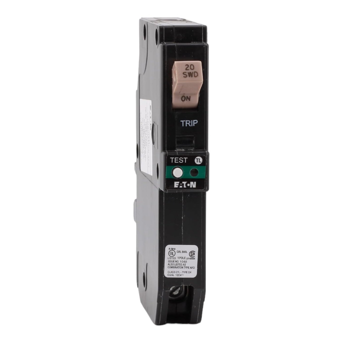 Eaton CHFP120AF Circuit Breaker | 2V 20A 1P 10kA@120V Plug-In CH Series