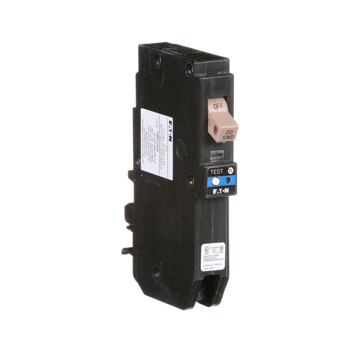 CHFP120DF - Cutler Hammer Plug-In 20 Amp 1 Pole Circuit Breaker - Essential Electric Supply