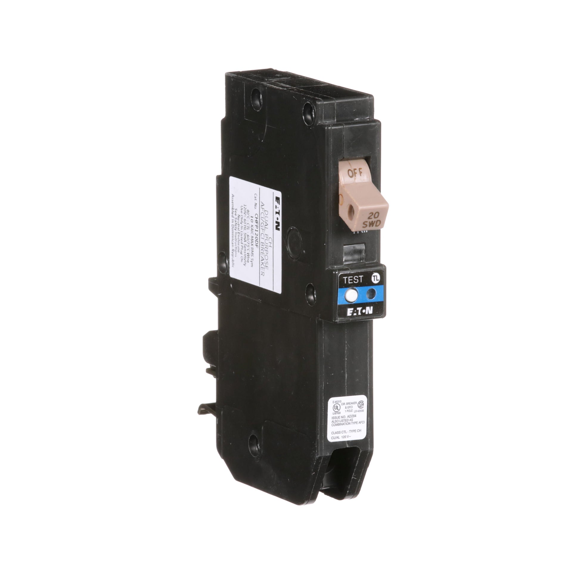 CHFP120DF - Cutler Hammer Plug-In 20 Amp 1 Pole Circuit Breaker - Essential Electric Supply