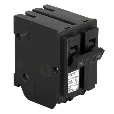 CHOM225 - Schneider Electric Plug-In 25 Amp 2 Pole Circuit Breaker - Essential Electric Supply