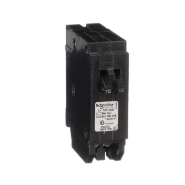 CHOMT1515 - Schneider Electric Plug-In 120V 15A 1 pole circuit breaker 10kA@120V - Essential Electric Supply