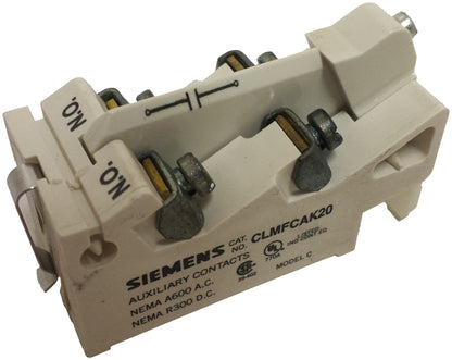 Siemens CLMFCCK11 Contactor And Motor Starter Auxiliary | Class CLM 1NO/1NC