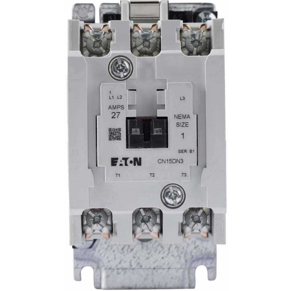 Cutler Hammer CN15DN2AB Contactor | 2 pole 3 phase 600V 27A 110V coil Freedom Series