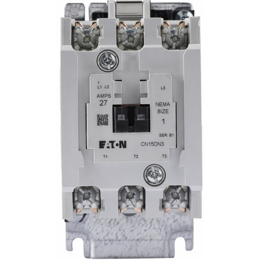 Cutler Hammer CN15DN2AB Contactor | 2 pole 3 phase 600V 27A 110V coil Freedom Series