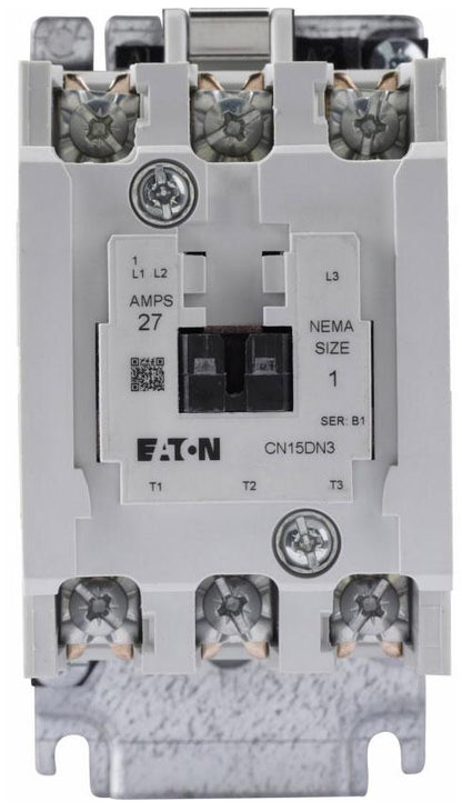 Cutler Hammer CN15DN3AB Contactor 3P 600V 27A 110V Coil Freedom Series