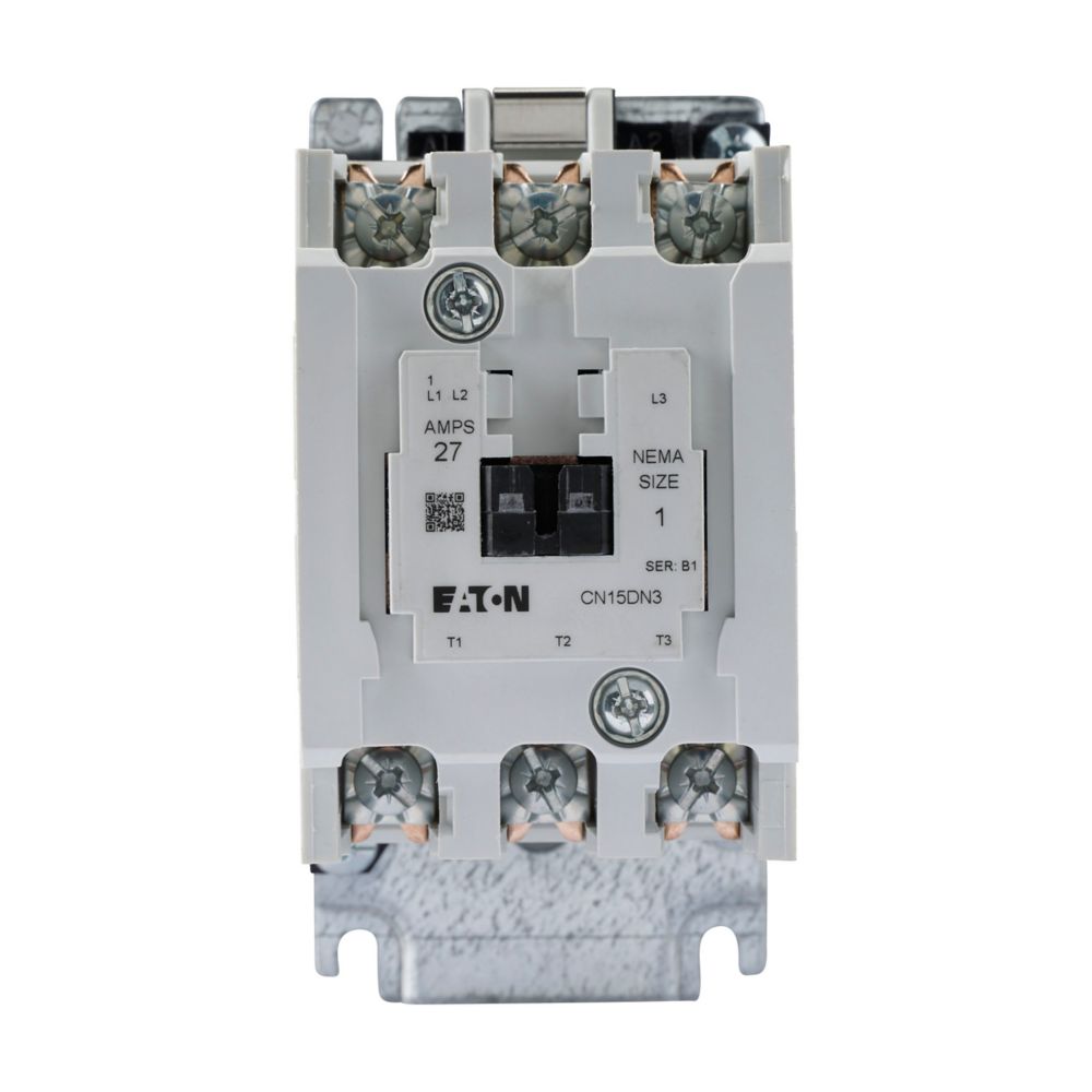 Cutler Hammer CN15DN3BB Contactor 3 pole 3 phase 600V 27A 220V coil Freedom Series