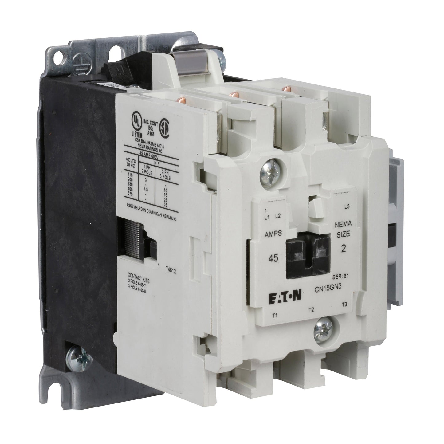 CN15GN3CB EATON Freedom NEMA Motor Control Contactor - Essential Electric Supply